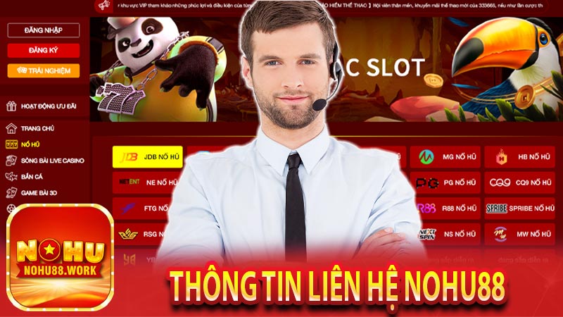 Thông tin liên hệ nohu88 